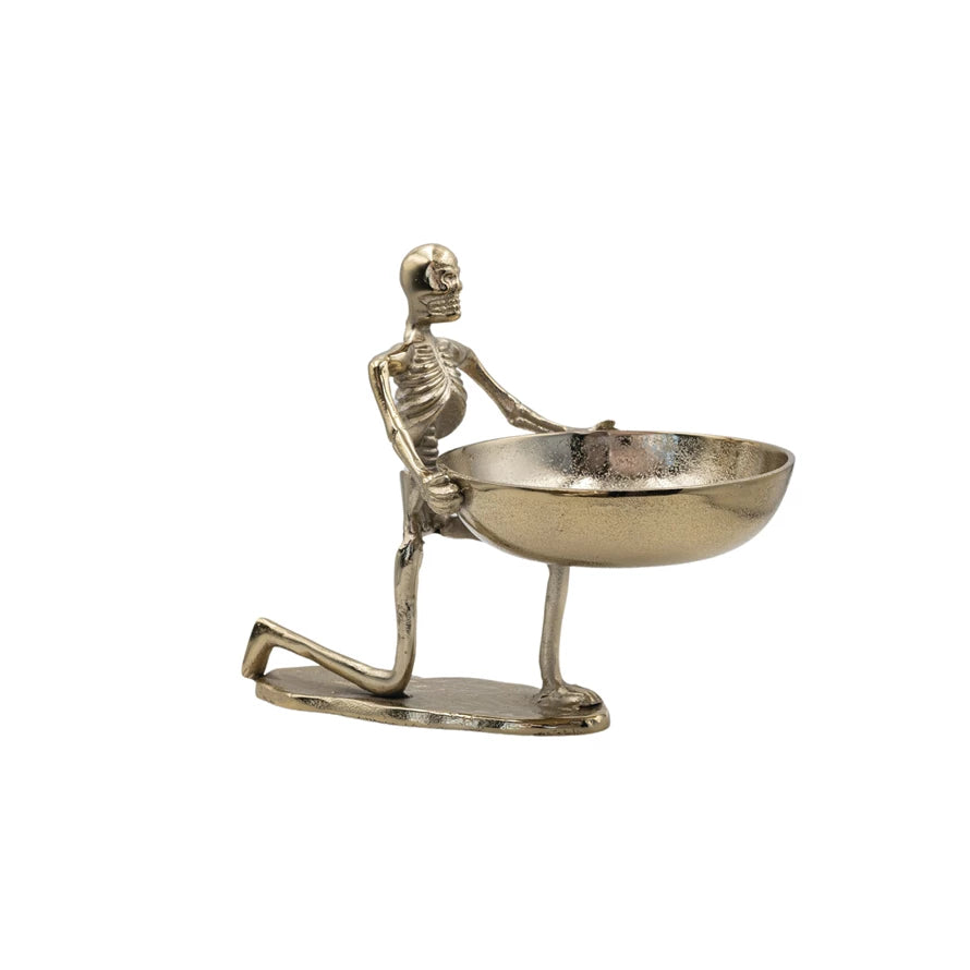 Gold Skeleton Bowl
