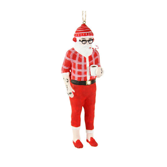Hipster Santa