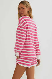 Beach Riot Striped Terrycloth Set