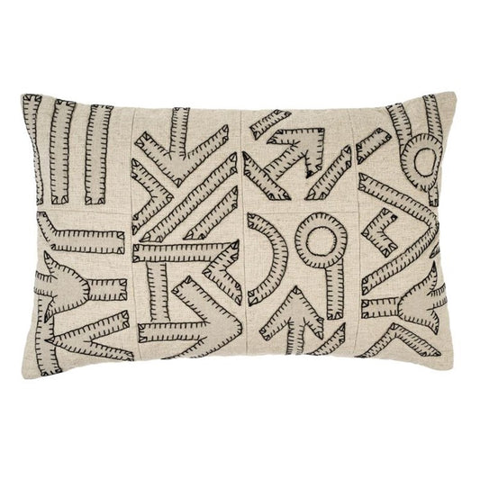 16x24 Kuba Patch Pillow