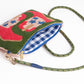 Leila Red Boots Seed Bead Clutch