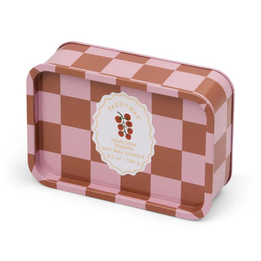 Heirloom Tomato Candle TIn