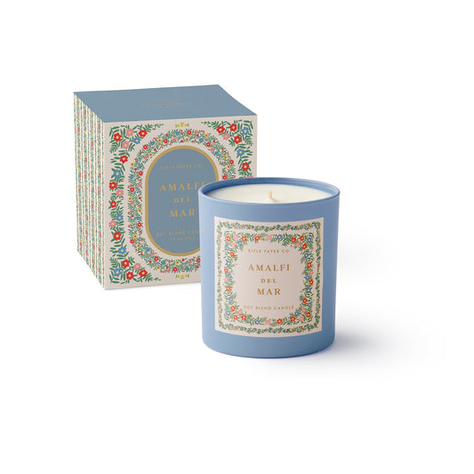 Rosette Amalfi del Mar 9 oz Glass Candle