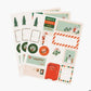 Pack of 3 Santa's Workshop Stickers and Labels