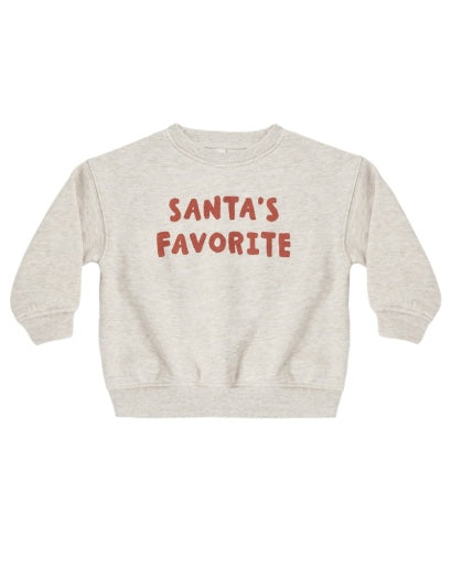 Relaxed Sweatshirt Santa'S Favorite