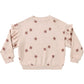 RUFFLE SWEATSHIRT CLAY STARS - BLUSH