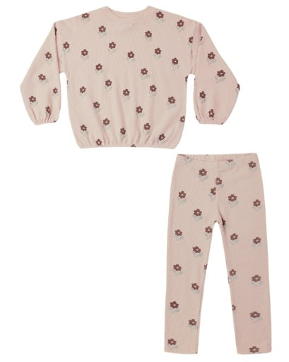 SPONGEY KNIT SET PETAL DAISY - PETAL