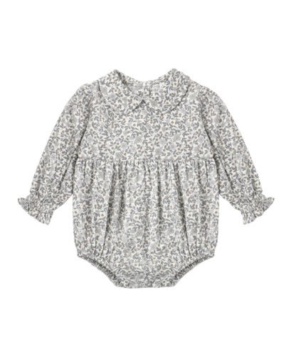 Cora Romper Slate Floral
