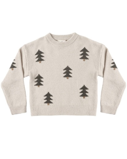 Aspen Sweater Tree Jacquard