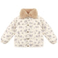 IDYLLWILD JACKET BLUE FLORAL - NATURAL