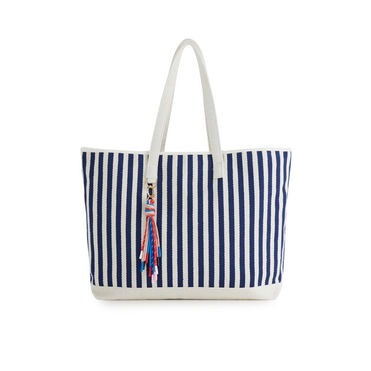 MORGAN TOTE,NAVY