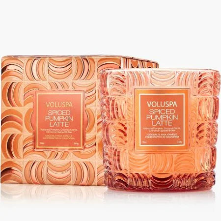 Pumpkin Spiced Latte Boxed Candle