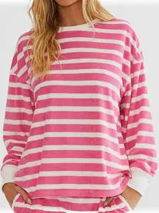 Beach Riot Striped Terrycloth Set