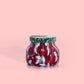 Tinsel and Spice Holiday Pattern Play Jar