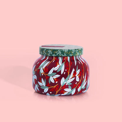 Tinsel and Spice Holiday Pattern Play Jar