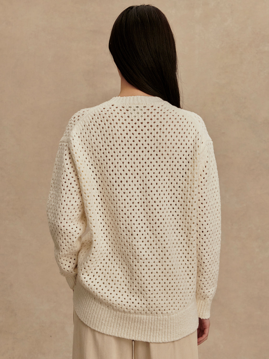 Varley Grady Boucle Knit Sweater