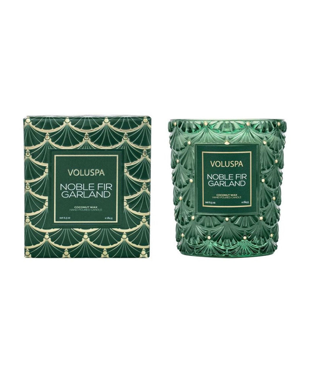 Noble Fir Garland Boxed Candle