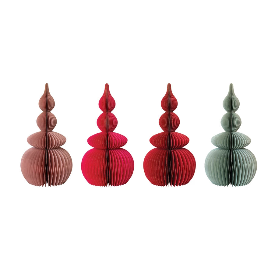 Glitter Edge Paper Tree