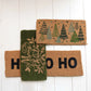 Holiday Tree Doormat