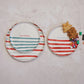 Striped Merry Plates