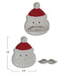 Mustache Santa Plate