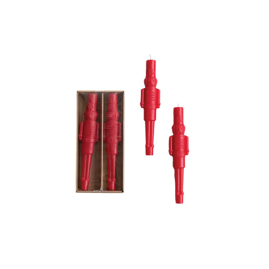 Nutcracker Taper Candles