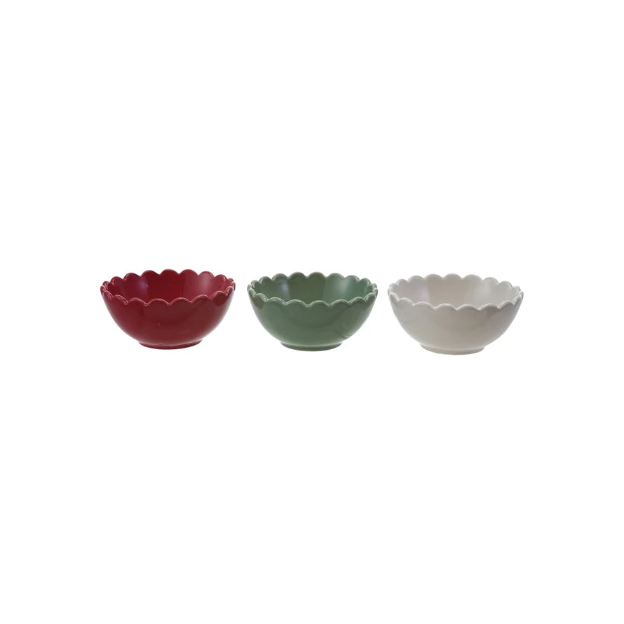 Scalloped Bowls