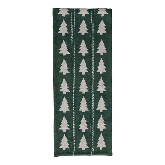 Holiday Tree Table Runner