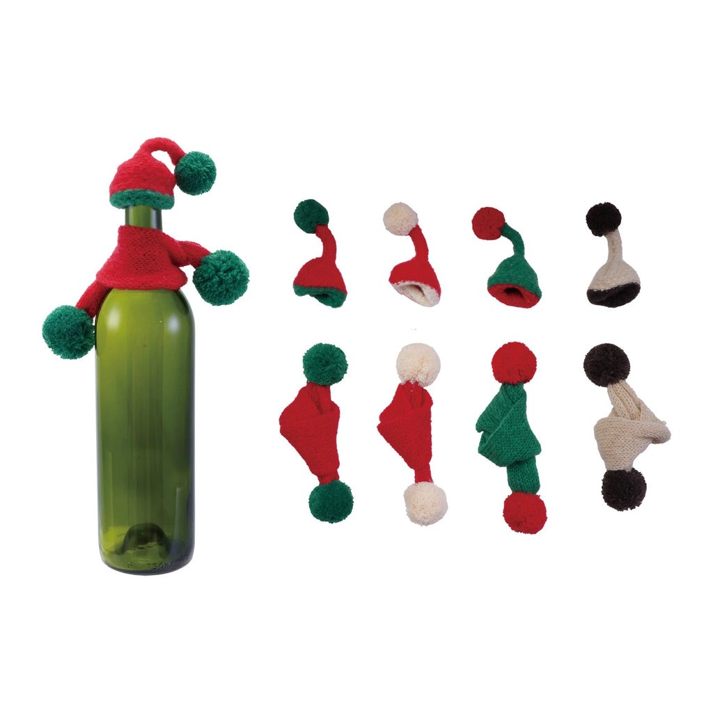 Scarf + Hat Bottle Topper