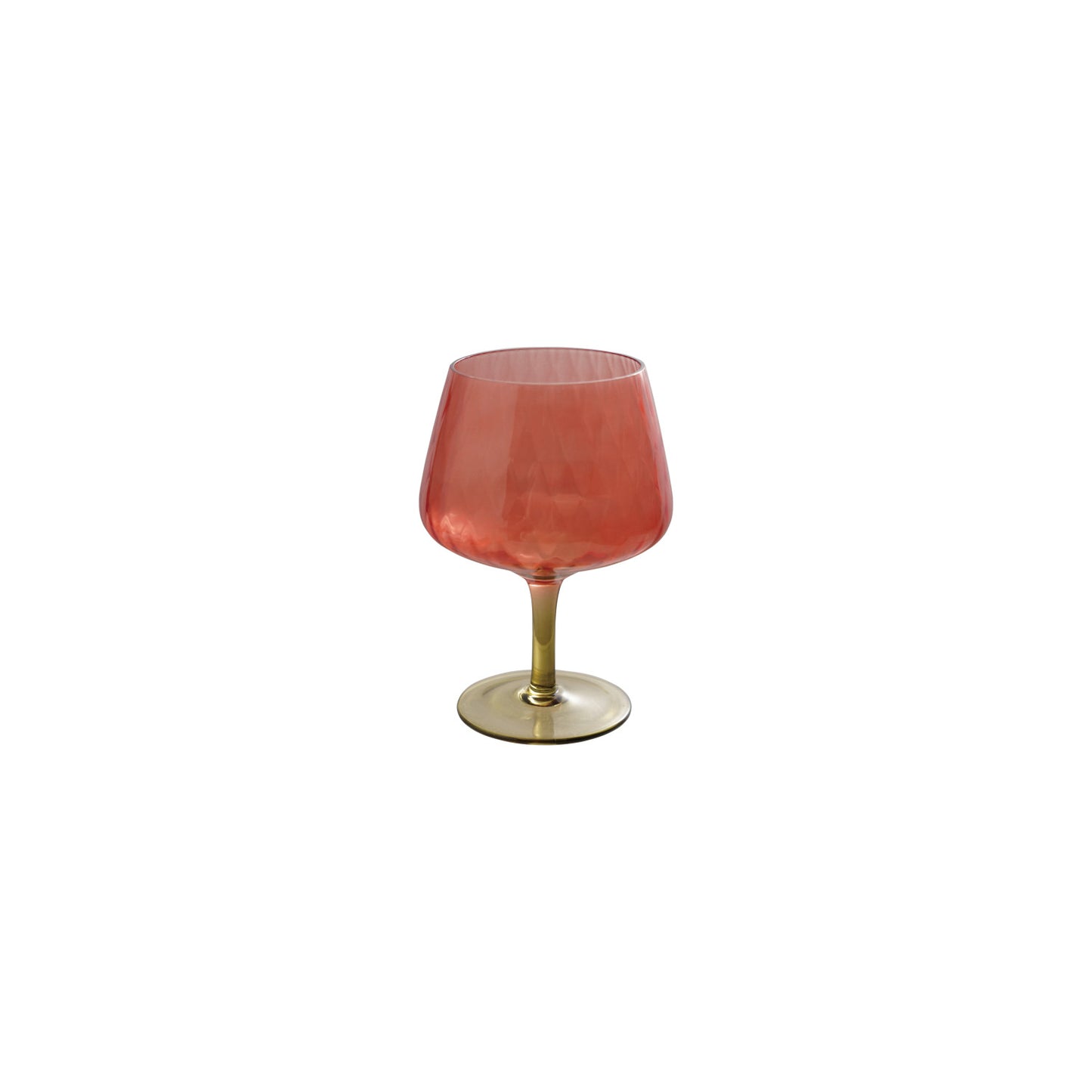 Ribbed Wine Glass