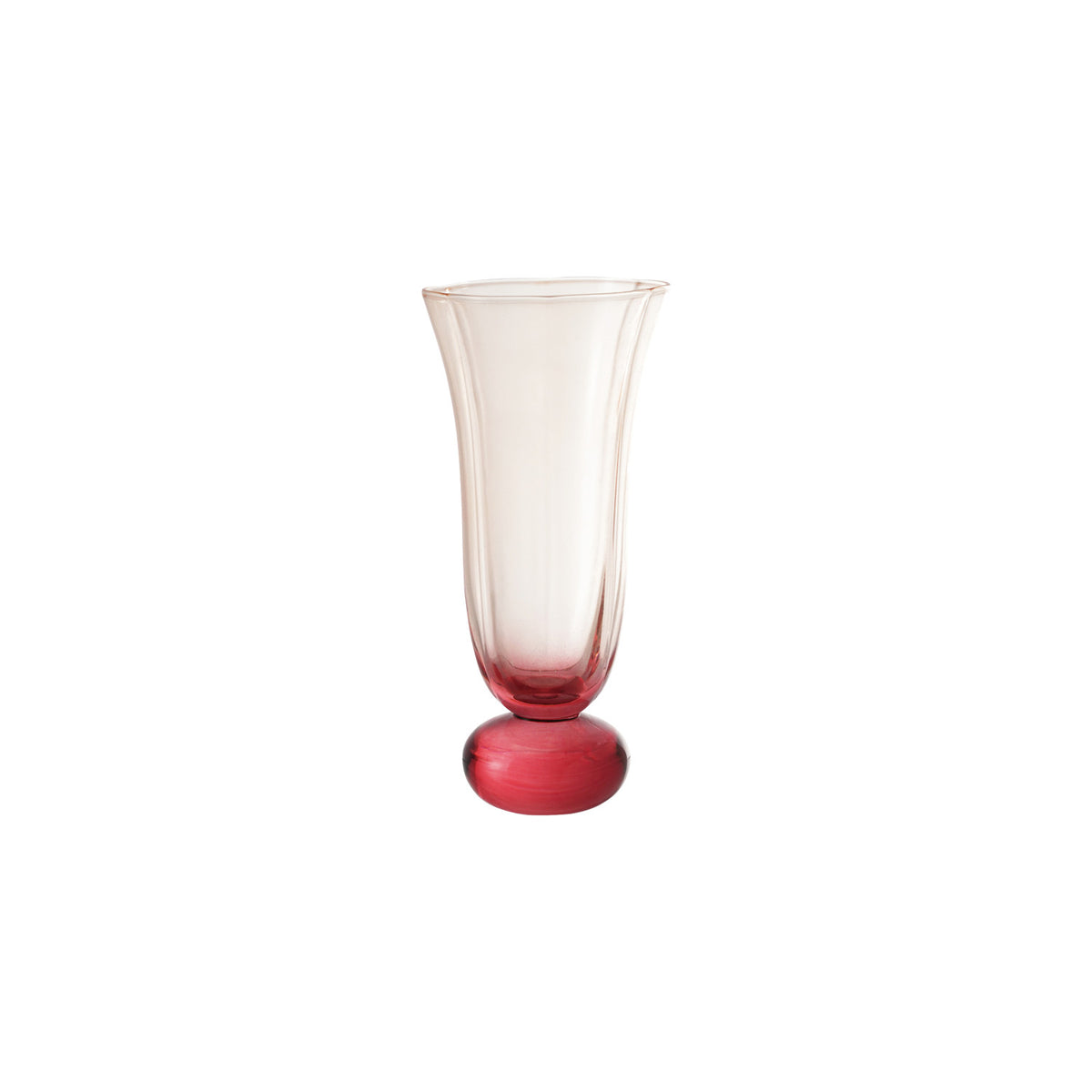 Fluted Drinking Glass