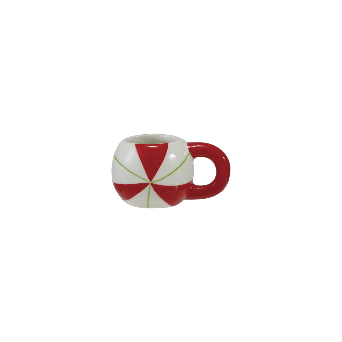 Candy Cane Mug Toothpick Holder