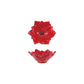 Poinsettia Shaped Bowl