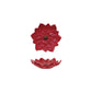 Poinsettia Shaped Plate