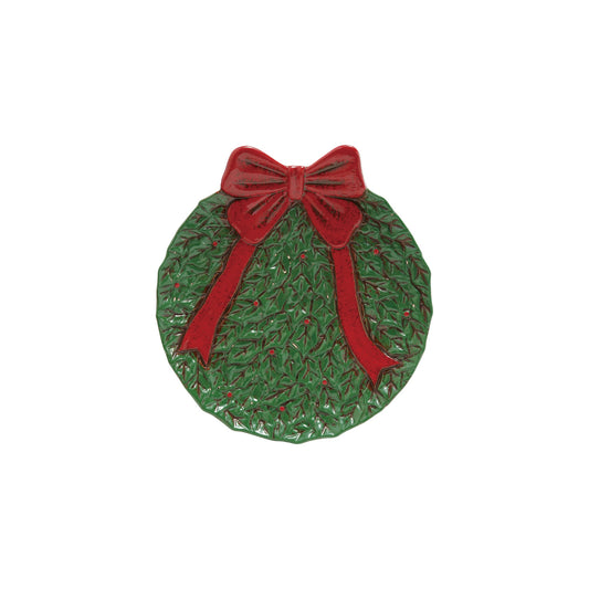 Ceramic Wreath Plate