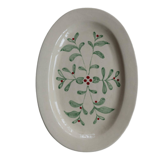 Mistletoe Platter