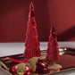 Alpine Red Glass Tree