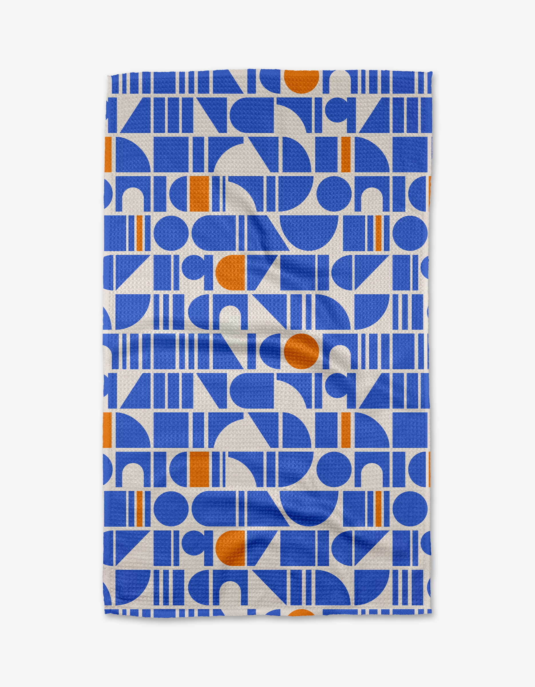 Geometry Ultra Marine Harmony Tea Towel