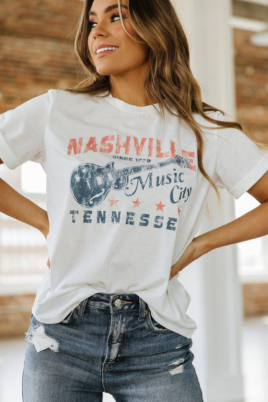 Nashville Music City Tee