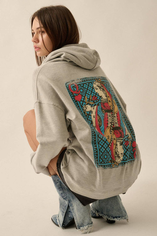 Queen of Hearts Hoodie