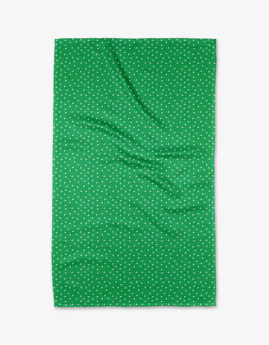 Geometry Luck and Dots Tea Towel