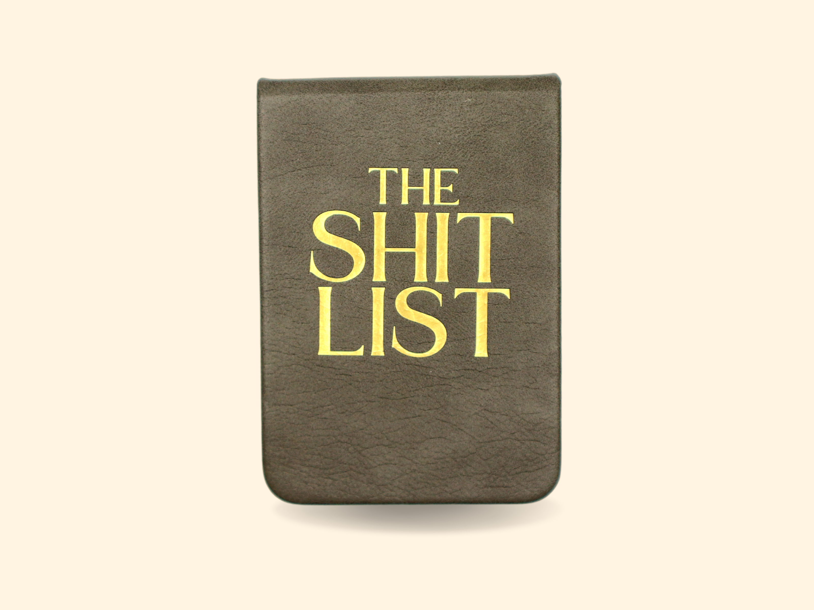 The Sh*t List - Leatherette Pocket Journal