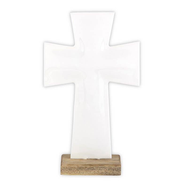 Enamel Standing Cross