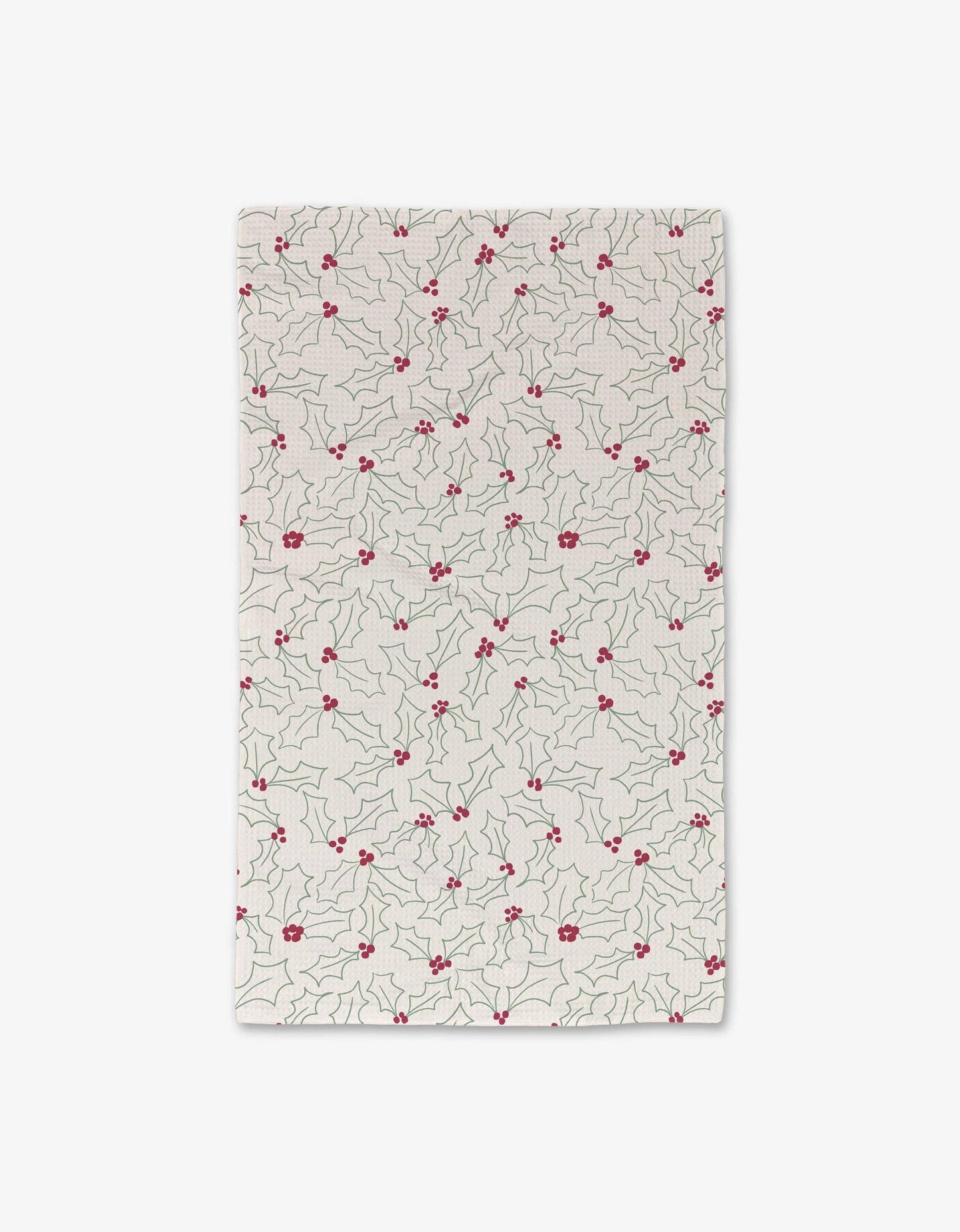 Geometry Merry Holly Luxe Hand Towel