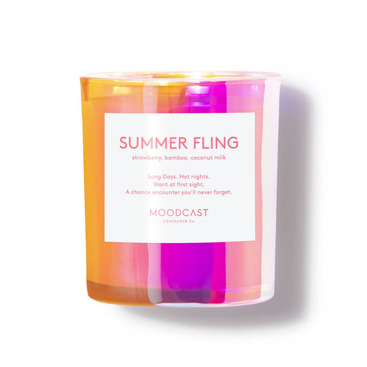 Summer Fling - Iridescent 8oz Coconut Wax Candle
