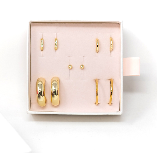 Everyday Earrings The Gold Set