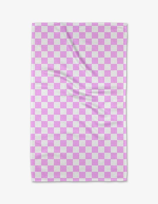 Checker Love Towel