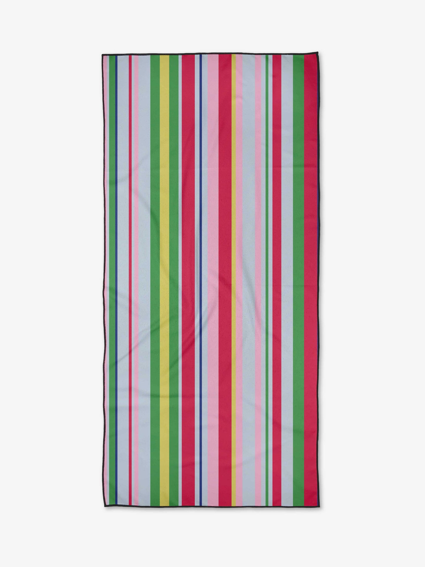 Geometry Line It Up Melon Beach Towel