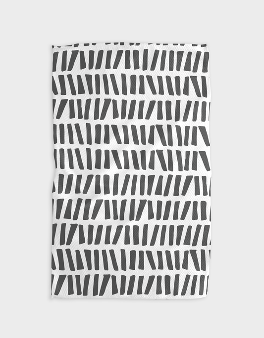 Geometry All Lined Up Kitchen Tea Towel