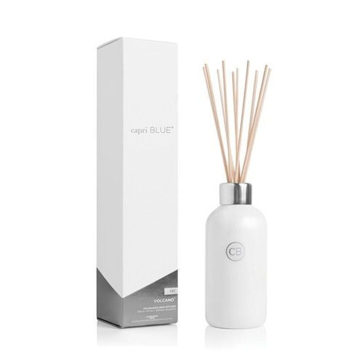 VOLCANO WHITE SIGNATURE REED DIFFUSER, 8 OZ